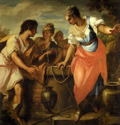Rebecca at the well